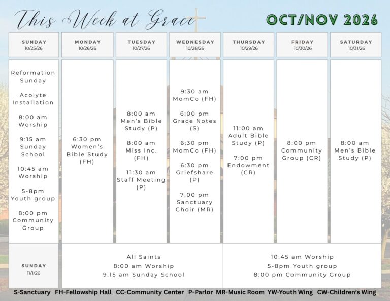 This Week at Grace(72)